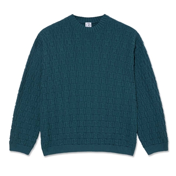 Polar Skate Co Sweater Alex Petrol Blue